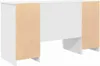 vidaXL Scrivania con cassetti bianchi 140 x 49 x 76 cm Anteprima dell’immagine prodotto 6