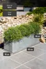 VIVANNO Blumenkasten Beton FLOBO Kasten, Grau matt - Produktbild-Vorschau 3