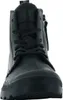 A close-up front view of a black leather boot. Náhľad obrázku produktu