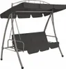 vidaXL Balancelle de jardin avec fonction lit et toit Voir les images du produit 18