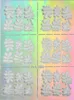 Nail Art Nagelfolie Nagel Schablone Sticker Holow Modell 5 Produktbild-Vorschau 1