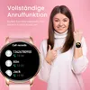 Maoo Ventura AMOLED Smartwatch Damen, RVS und 3x Produktbild-Vorschau 10