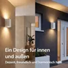 Aussenleuchte Wand weiß up&down 2x GU10 1268B1 IP54 eckig Produktbild-Vorschau 3