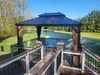 PURPLE LEAF Hardtop Pavillon 3x3.65m wasserdicht winterfest Produktbild-Vorschau 2