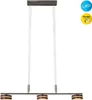 Näve LED 3er-Pendelleuchte - Material: Metall, Holz - Produktbild-Vorschau 8