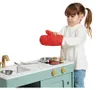 Janod Holzspielküche - Loft mit Zubehör und Ofenhandschuh Produktbild-Vorschau 3