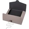Sammelmappe DIN A4 taupe mit Kordelverschluss, 313 x 237 x Produktbild-Vorschau 3