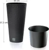 Prosperplast Rato Tubus vaso con inserto antracite 30 cm Anteprima dell’immagine prodotto 2