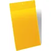 DURABLE Neodym-Magnettaschen A4 hoch 10 St., gelb 174704 Produktbild-Vorschau 5