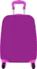 A studio shot of a purple rolling suitcase for children. Anteprima dell’immagine prodotto