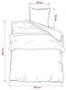 vidaXL Bettwäsche-Set Rosa 140x200 cm Baumwolle Produktbild-Vorschau 6