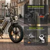 Draixcor E7 Pro E-Bike 20 Zoll Fatbike, 48V 30Ah 1440Wh, Produktbild-Vorschau 9