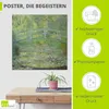 ARTland Poster Seerosenteich und japanische Brücke. Größe: Produktbild-Vorschau 2