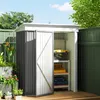 Outsunny metalen tuinhuis, 1,36 m², 161 x 95 x 181 cm, Productafbeelding-voorbeeld 2