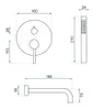 Unterputz-Wannenarmatur Rea Lungo  Copper Produktbild-Vorschau 8