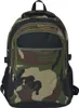 vidaXL Schulrucksack 40 L Schwarz und Tarnfarbe Produktbild-Vorschau 1