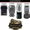 A collage of different Master Lock key safes and a brand logo. Anteprima dell’immagine prodotto