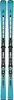 A pair of blue skis with black bindings, shown from a top-down perspective against a white background. Produktbild-Vorschau