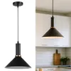 A collage showing a black pendant light on a white background and the same light installed in a kitchen setting. Produktbild-Vorschau