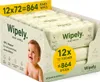 Wipely Baby Feuchttücher Sensitive 12er Set (864 Stück)  Produktbild-Vorschau 1