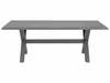 BELIANI Stół ogrodowy szary aluminiowy 200 x 105 cm 6 Podgląd zdjęcia produktu 4