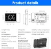 Projektionswecker Digital Wecker,Elektronische Uhr mit Produktbild-Vorschau 8