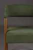 Dutchbone Adamello Esszimmerstuhl Grün - 2 er Set Produktbild-Vorschau 4