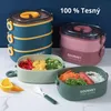 3-poschodová Bento obedová dóza 2000 ml – nepriepustná a Náhľad obrázku produktu 7