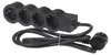Legrand multiprise plat 4x prise, 1,5 mètre de câble noir Voir les images du produit 1