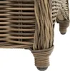 tectake® 4er Set Aluminium Rattansessel wetterfest und Produktbild-Vorschau 13