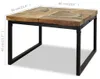 vidaXL Konferenčný stolík z teakovej živice 60x60x40 cm Náhľad obrázku produktu 4