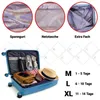 Reisekoffer aus Polypropylen (PP) Modell Nova Lake Blue 3er Produktbild-Vorschau 3