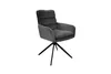byLIVING Esszimmerstuhl 2er Set PURA / Grob-Cord dunkelgrau Produktbild-Vorschau 12