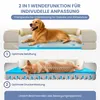 ELONEO Orthopädisches Hundebett, Größe S - Creme Produktbild-Vorschau 3