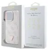 The image shows the packaging of a Guess iPhone case, with the case itself visible through a window on the left side. Podgląd zdjęcia produktu