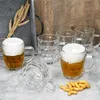 6x Dublin Bierkrug 400ml mit Relief & Henkel Bierhumpen Produktbild-Vorschau 5