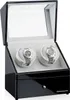 Designhütte - Watchwinder - San Diego 2 LCD čierny 70005-51 Náhľad obrázku produktu 1