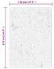 vidaXL Teppich OVIEDO Kurzflor Creme 120x170 cm Produktbild-Vorschau 8