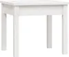 vidaXL Zahradní lavice bílá 50x44x45 cm z masivního Náhled obrázku produktu 1