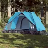vidaXL Kuppel-Campingzelt 2 Personen Blau Quick Release Produktbild-Vorschau 2