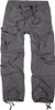 A pair of gray cargo pants is shown against a white background. Produktbild-Vorschau