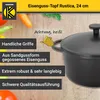 Karl Krüger 61024 Gusseisen Topf Rustica mit Deckel - Produktbild-Vorschau 4