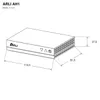 ARLI HD Sat Anlage 60 cm Grau Komplettset mit Receiver LNB Produktbild-Vorschau 13
