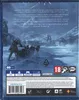The back of a video game case for God of War Ragnarok on PS4, showing artwork and text. Produktbild-Vorschau