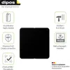 A product image showcasing a screen protector with various feature icons and text. Produktbild-Vorschau