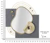 Mauro Ferretti Wandspiegel ART Multicolor 80x7x72,4 cm Produktbild-Vorschau 6