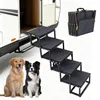 Hundetreppe Klappbar 5 Stufen Auto Für Große Hunde mit Produktbild-Vorschau 1