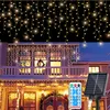 ISOISL 10 M LED Solar Lichterkette LED Eisregen 400 LEDs Produktbild-Vorschau 1