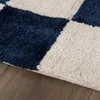 Volero - Tapis à damier - Blox Bleu - 120x170 cm Voir les images du produit 3