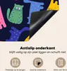 KitchenYeah© Herdabdeckplatte Muster - Katze - Regenbogen - Produktbild-Vorschau 4